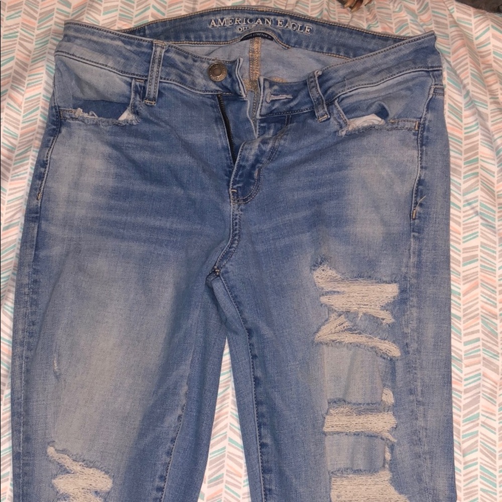 American eagle jeggings extreme stretch size 10